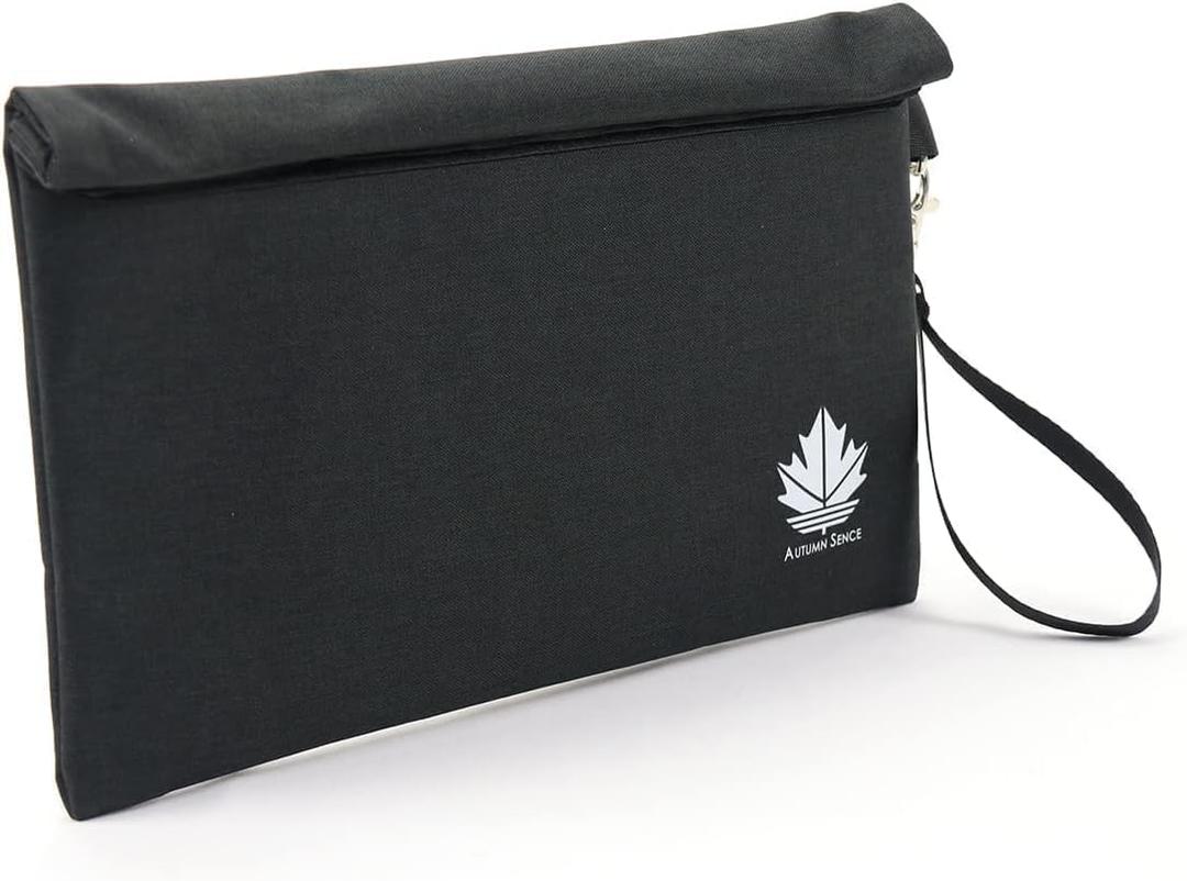 No Smell Container with Mesh Divider Smell Proof Bag 11" x 6" Odorless Stash Storage Pouch & Case Eliminate Stink Scent