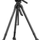SmallRig x Potato Jet Tribex Hydraulic Carbon Fiber Tripod, Fast Extend Camera Video Tripod with 4-Step Counterbalance Fluid Head, Step-Less Damping on Pan/Tilt, Load 13.2lbs for DSLR(Standard Series)