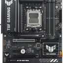 ASUS TUF Gaming B650E-PLUS WiFi AMD B650 ATX Motherboard, 12+2+1 80A DrMOS Power Stages, DDR5, PCIe 5.0 Ready, 3X M.2, Wi-Fi 6E, 2.5Gb LAN, DisplayPort, HDMI, USB Type-C, BIOS Flashback, Aura Sync