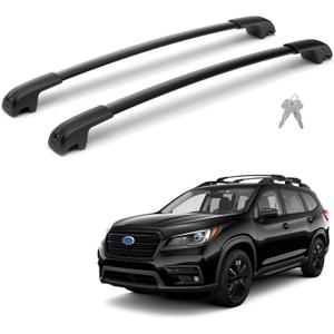 300Lbs Lockable Roof Rack Crossbars Compatible with Subaru Ascent 2019-2026, Heavy Duty Aluminum Anti-Corrosion Cross Bar Fit Luggage Luggage Kayaks Bicycles Snowboard