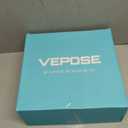 Vepose Women's 949 Knee High Boots,Tall Riding Boots Low Heel with Wide Calf and Wide Widths (6.5)