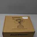 KeenPower Tire Inflator Portable Air Compressor - 2X Faster - 21V Rechargeable Battery Powered Handheld 160PSI Tire Inflator, Dual Power Supply Modes, Air Pump for Car Motorcycle E-Bike