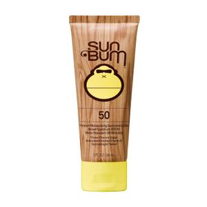 Sun Bum Original SPF 50 Sunscreen Body Lotion - Broad Spectrum Moisturizing Sunscreen with Vitamin E - Hawaii 104 Act Compliant (Made without Octinoxate & Oxybenzone) - Travel Size - 3 oz