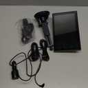 9" Wireless Apple Carplay Screen for Car with 4K Dash Cam, Portable Apple Carplay & Android Auto with 1080p Backup Camera DVR, Voice Control/GPS Navigation/Mirror Link/BT (Black)