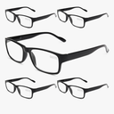 Gaoye Professional Reading Glasses for All Day - Computer Readers with Blue Light Protection - Value Pack(1.0)