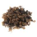 Fake Hair Fluffy Hair Buds for Women Voluminous Wig Accessory Decoration for Ladies and Girls Golden