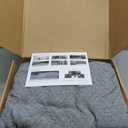 HOMERILLA Sectional Couch Covers for Sectional Sofa L Shaped Sofa Cover Blanket 2 Pieces L Shape Furniture Protector for Pets Dogs (Dark Grey, XX-Large)