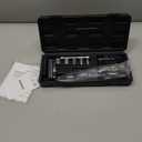 GROWNEER Upgraded Digital Torque Screwdriver, 3.5-70.8 In-lbs/0.4-8 Nm, 1/4'' Drive Inch Pound Rachet Torque Screwdriver Electrician with Buzzer & LED Indicator, Torque Wrench Screwdriver Set