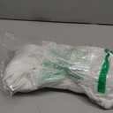 Deep V Neck Dress, Halter Maxi Dresses, Vacation Date Night, Sexy for Women Corset Flowy Wedding Guest Drop Waist (Large, White)