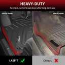 LASFIT Floor Mats for Lexus RX 2022 2021 2020 2019 2018 2017 2016 RX350 RX450h, All Weather Floor Liners Custom Fit TPE Car Mats Front & Rear Mats, Black