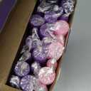 24 Count Advent Candles, 10 Inch Purple and Pink Christmas Wreath Candles - 18 Purple & 6 Pink Complete 24-Day Advent Candle Set for Church, Home Decor, Long-Lasting Holiday Season Candle