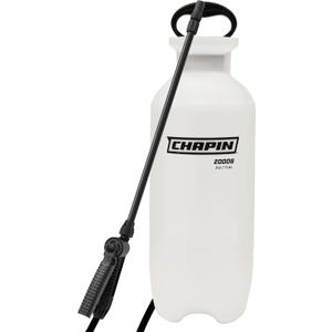 Chapin 20006 Pump Sprayer, 3Gallon, Lawn & Garden, Translucent Poly Tank, FunnelTop, SureSpray, Adjustable Cone Nozzle & 34" Hose for Fertilizer, Weed & Pest Application