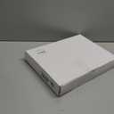 Clear Acrylic Desk Organizer for Office or Home Desk Drawer Dividers, Makeup Vanity Storage Bins, Stackable 4-Pack, Acrylic Accessory and Half Accessory Tray/Small Tray