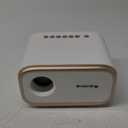 E1 Pro Netflix-Certified Smart Projector, 550 ANSI Lumens, WiFi Bluetooth, Auto Focus & Keystone, Native 1080P & 4K Support, Full-Sealed Optical Engine, Portable Home Theater for Indoor/Outdoor (Gold White)