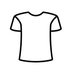 T-Shirt Size S Black