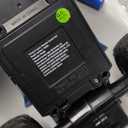 Remote Control Car, All Terrain Remote Control Truck for Boy, 2.4GHz Rc Car with Bodylight and Two Rechargeable Batteries, 20KM/H Monster Truck Toys (Blue)