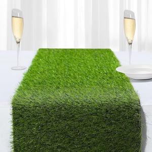 Artificial Grass Table Runners-13 x 72 Inches Faux Grass Table Runner for Golf Themed Party,Synthetic Turf Table Runner for Wedding Party, Birthday, Banquet, Baby Shower, Home Decor