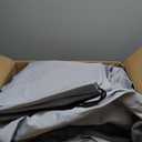 RVMasking Upgraded 1200D T-Top Boat Cover 100% Waterproof Heavy Duty Tear-Resistant Polyester with Motor Cover for Center Console Boat with T TOP Roof, 22'-24' Long Beam Width up to 116", Gray