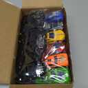 12Pack Prefilled Easter Eggs with Toys Inside, Easter Egg with Die-cast Racing Cars for Kids Basket Stuffers, Hunting Games, Party Favor, Prizes Reward