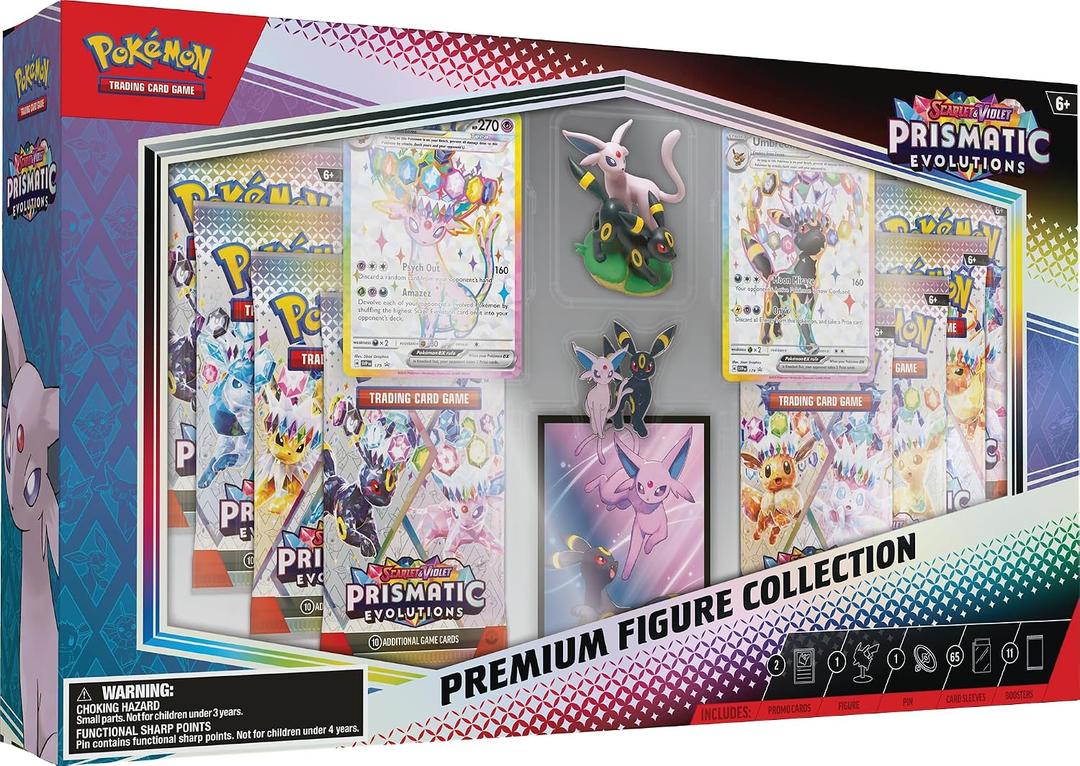 Pokmon TCG: Scarlet & VioletPrismatic Evolutions Premium Figure Collection