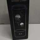 Jellyfish Lamp, Electric Jellyfish Lighting, Jelly Fish Tank Table Aquarium Lamp with 17 Colors, Floating Jelly Fish Night Light Decorations, Birthday Gifts for Women, Girls, Men (White)