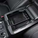 Center Console Organizer Compatible with Chevy Traverse 2018 2019 2020 2021 2022 2023 Accessories, Armrest Insert Tray Secondary Storage Box ABS, Black