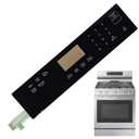 Upgraded DG96-00850D Range Membrane Switch Touchpad Control Panel Compatible with Samsung Gas Ranges Ovens,Fit Models NX60A6311SS/AA-00,NX60A6311SG/AA-00,NX60A6311SG/AA-02,NX60A6311SG/AA-01
