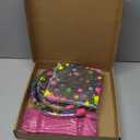 100 Pcs Neon Party Supplies for 20 Guests, Glow in The Dark Plates and Napkins Set, Neon Parties Decorations, 80s 90s Party Supplies for Birthday Baby Shower