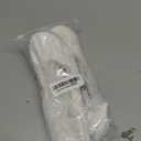 FUNKYMONKEY Women's Ballet Flats Soft Round Toe Comfortable Shoes (8, White)