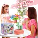 beefunni Flower Bouquet Craft Kit, Valentines Day Gifts for Kids, DIY Crafts Toys for Kids Ages 4-8, Educational Flower-Making Toy for Toddler, Birthday Gift for 4 5 6 7 8+ Year Old Girls and Boys