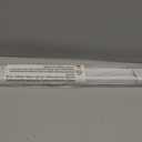 LazBlinds No Tools No Drill 1" Vinyl Mini Blinds, Cordless Blinds for Windows, Light Filtering Horizontal Window Blinds & Shades, 33" W x 36" H, White