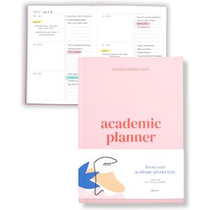 Lamare Premium Academic Planner – Undated Weekly College Student Planner
Start Anytime | College Planner and School Planner for High School, College, Nursing Students & Homeschool Year Planner
