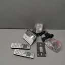 AT&T EL51203 DECT 6.0 2-Handset Cordless Phone - Full Duplex Handset Speakerphone, Caller ID/Call Waiting, Backlit Keypad & Display, Intercom, ECO Mode, White/Silver