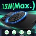 Wireless Charger 2Pack 6FT 15W Samsung Magnetic Wireless Charger Fast Charging Pad for Samsung Galaxy S26 S25 Ultra/S24 FE/S23 Ultra/S22/S21/Z Google Pixel 9 8a 7a 8 7 Pro | Strong Magnet Technology