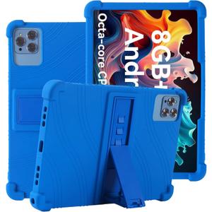for 10.1 inch Android Tablet Case, Soft Silicone Cover Case 10.1'' for ROWT A10,Oscal/Aigopad/Jusysa/HAPPYBE/Moderness MB1001/Okaysea/Yqsavior/DOOGEE, Blue