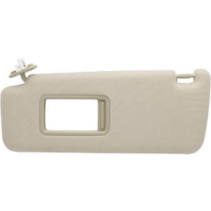 Driver Left Sun Visor Compatible with Toyota 4Runner 2010-2023 Replaces# 7432035B00E1 7432035A90E1 7432035A91E1 Color: Sand Beige