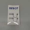 INBOF 2 Pack Door Chain Lock, Stainless Steel Chain Locks for Inside Door, Premium Thickened with 12 Screws
