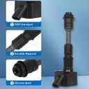 ECCPP Ignition Coil Coils&iridium Spark Plugs UF756 for Volvo XC60 2015-2020, XC90 2016-2020, S60 2015-2020, XC40 2019-2020, S80 2016, S90 2017-2020, V60, V90, XC70, 2.0L set of 4