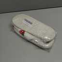 Women Men Plush Strawberry Slippers Cute Fuzzy Slippers Non-Skid Winter Warm Cozy House Indoor Outdoor Shoes (White)