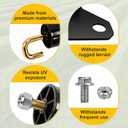 Earthtec 19A70059OEM Lawn Striping Kit for 50"/54"/60" Deck Zero-Turn Mowers, Compatible with Cub Cadet ZT1/ZT2/ZT3, Troy-Bilt Series & More