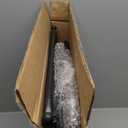 Outdoor Side Table, Indoor & Outdoor 18" Round Patio Side Table, Small Metal Side Table for Porch, Balcony, Living Room, Black