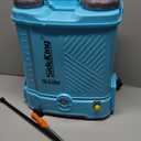 SideKing Battery Powered Backpack Sprayer 3.2 Gallon, 0-80 PSI Adjustable Pressure Sprayer Compatible with Makita 18V Battery, Electric Sprayer with Wand, 5 Nozzles, 2.0Ah Battery&Charger Included