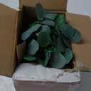 CQURE 12 Pack 84Ft Eucalyptus Garland, Artificial Eucalyptus Leaves Table Greenery Garland Wreath Vines for Wedding Party Table Fireplace Bedroom Wall Room Decor