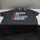 Raised on Chicago House Music - EDM DJ Illinois Raver T-Shirt, 3XL Size