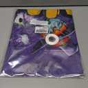 Halloween Decorations Outdoor Yard Banner Happy Halloween Purple Pumpkin Ghost Fence Banner 118x20 Inch Haunted Tree Moon Scene for Garden Porch Wall Party Decor