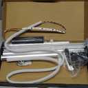 Marlrin RGBW Floor Lamp, Color Changing Standing LED Corner Lamp, Modern Lamp with Music Sync, Compatible with Alexa，WiFi APP and Remote Control, 57.8" Floor Lamp for Living Room and Bedroom, Silver