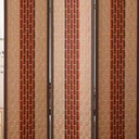Room Divider 3 Panel Wood Mesh Woven Design Freestanding Room Screen Divider Wooden Screen Folding Portable Partition Screen for Room Separation Practical(F)