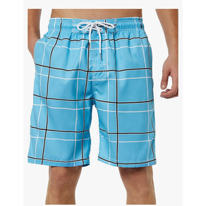 KAILUA SURF Mens Swim Trunks Long, Quick Dry Boardshorts, 9 Inches Inseam Bathing Suits with Mesh Lining M