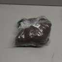 PRETTYGARDEN Women's Long Sleeve Cowl Neck Ribbed Knit Spring Shirts Slim Fit Ruched Going Out Crop Tops Basic T-Shirts (Brown)