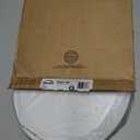 BEMIS 500EC 390 Toilet Seat with Easy Clean & Change Hinges, 1 Pack Round, Cotton White